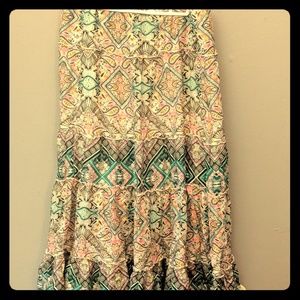 Style & Co Maxi Skirt Floral